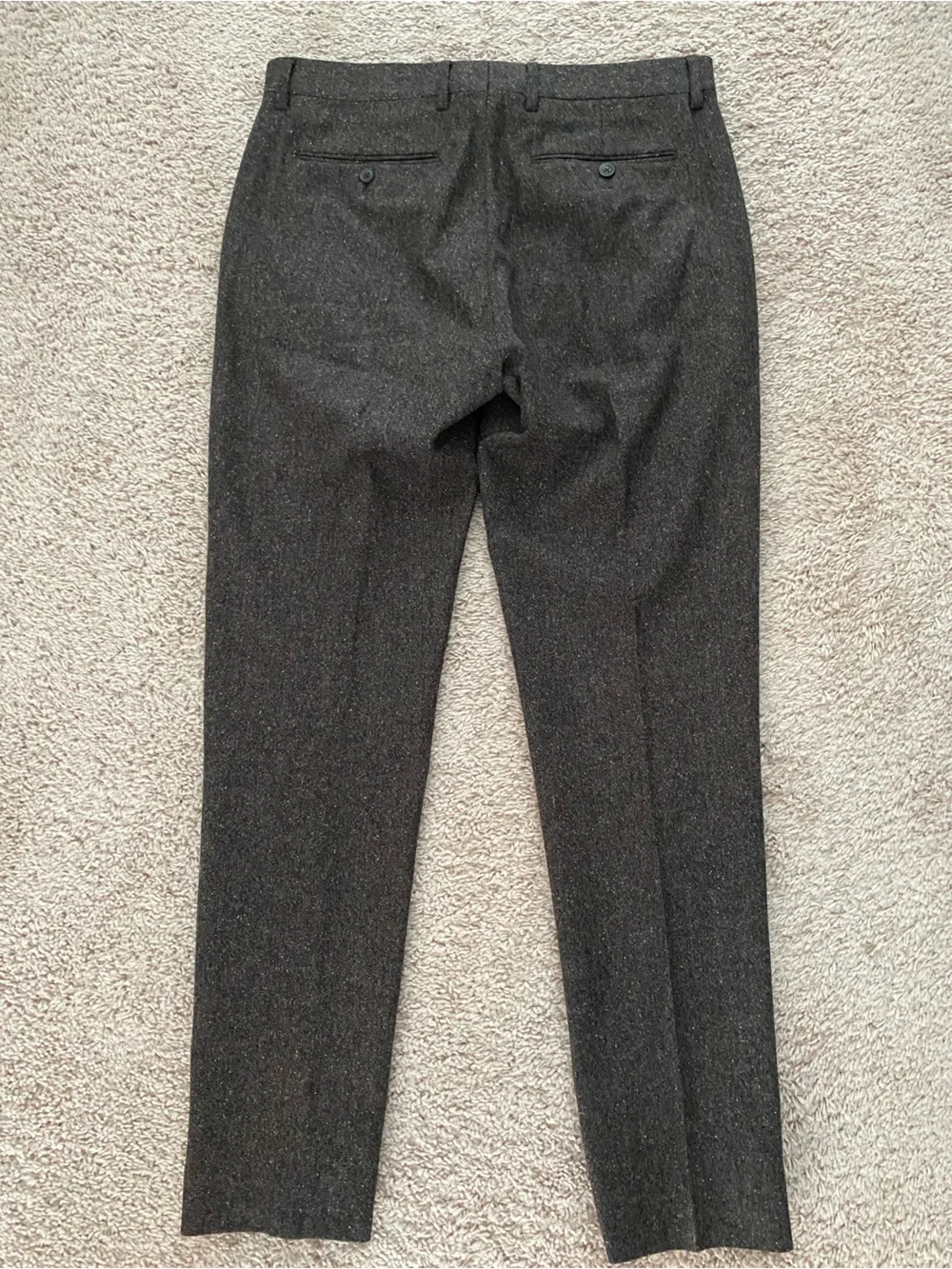 Banana Republic Men's Wool Blend Tweed Suit